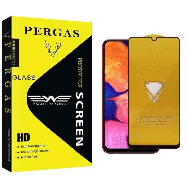محافظ صفحه نمایش وایلی نایس مدل Pergas OG مناسب برای گوشی موبایل سامسونگ Galaxy A10