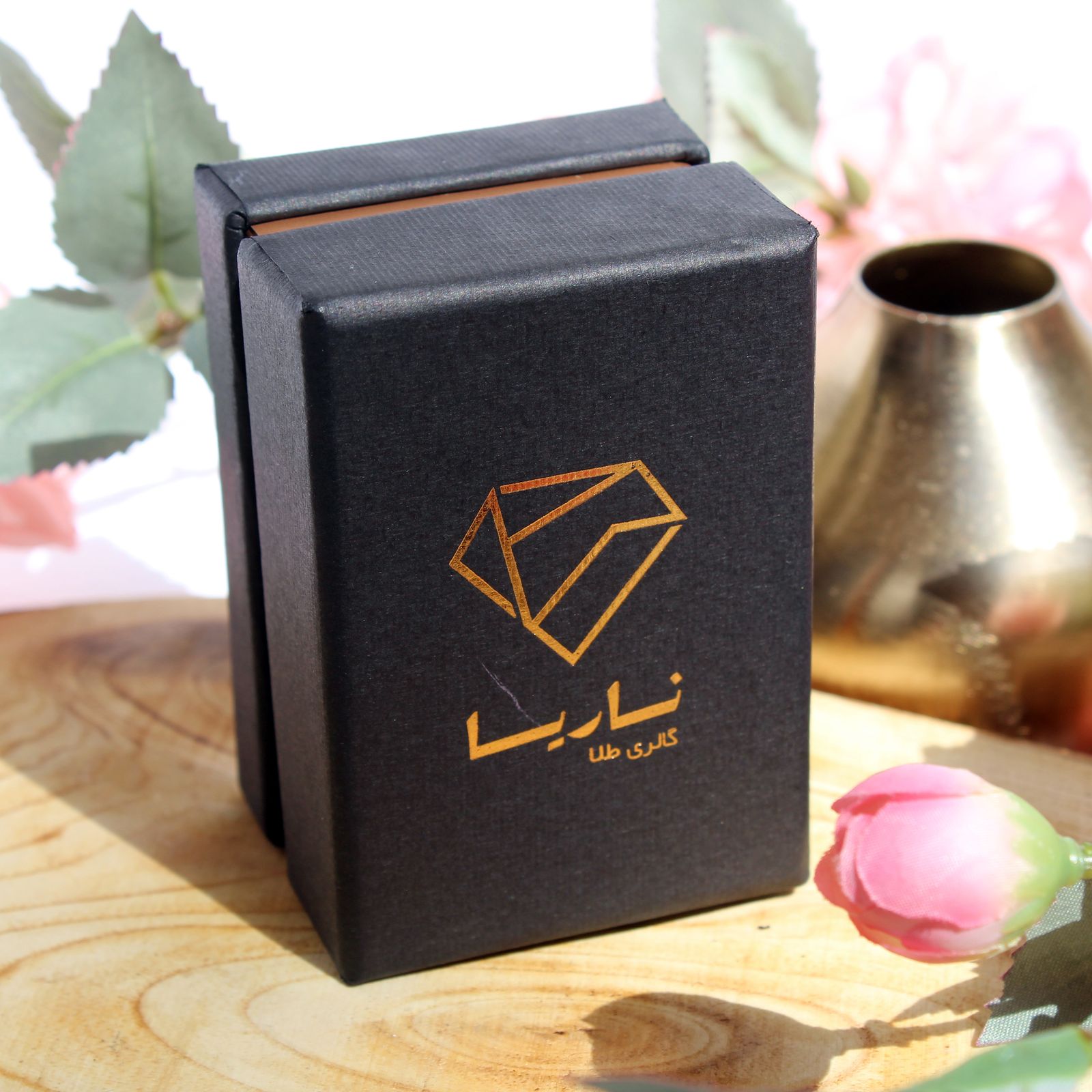 انگشتر طلا 18 عیار زنانه ناریا مدل مروارید پرورشی نامنظمAM007 -  - 2