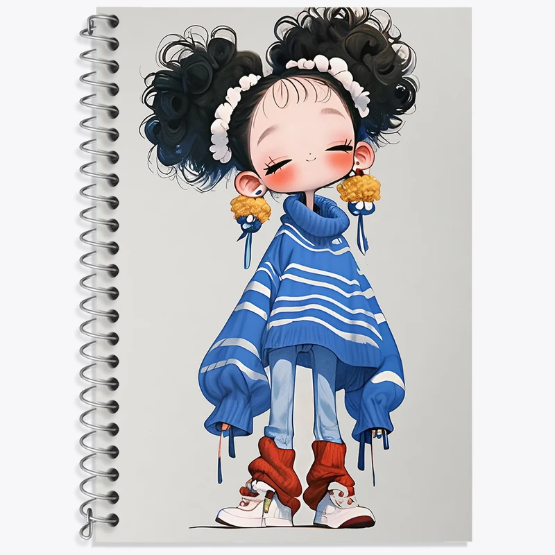 دفتر لغت 50 برگ خندالو طرح دخترانه کد N4502