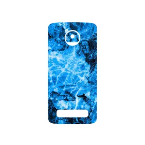 MAHOOT Blue Marble Cover Sticker for Motorola Moto Z Play