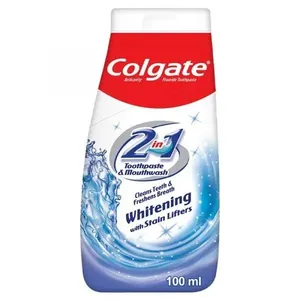 خمیر دندان کلگیت مدل 2in1 Whitening حجم 100 میلی لیتر