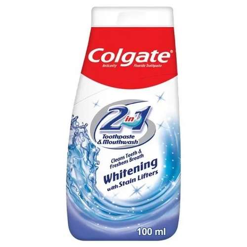 خمیر دندان کلگیت مدل 2in1 Whitening حجم 100 میلی لیتر