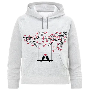 هودی دخترانه مدل گنجشک عاشق A02