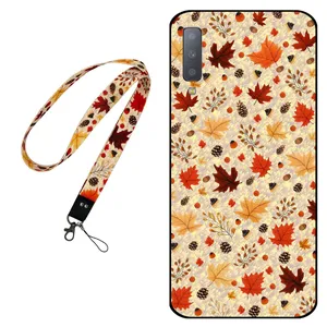 Megafone Fall 0017 Cover For Samsung Galaxy A7 2018 / A750 Mobile Neckband