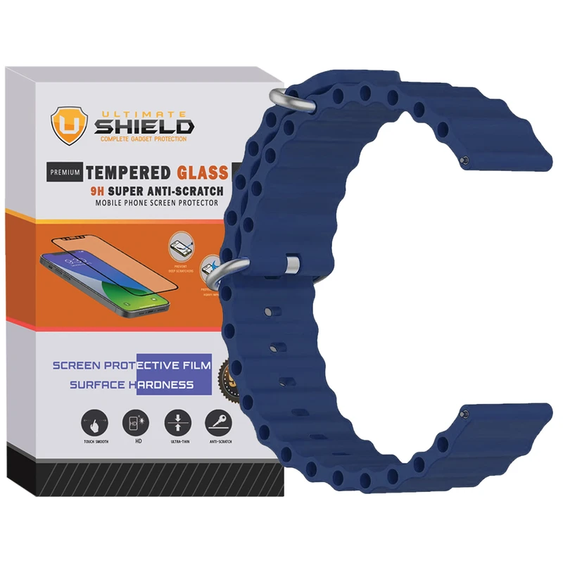 بند آلتیمیت شیلد مدل Ocean مناسب برای ساعت هوشمند امازفیت GTS / GTS 2 / GTS 2 Mini