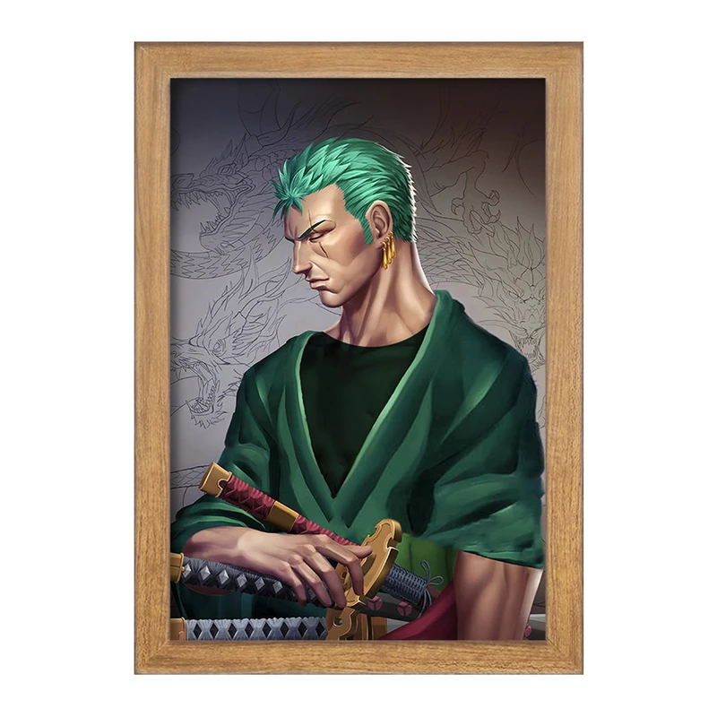 تابلو خندالو مدل زورو انیمه وان پیس One Piece  کد 17224