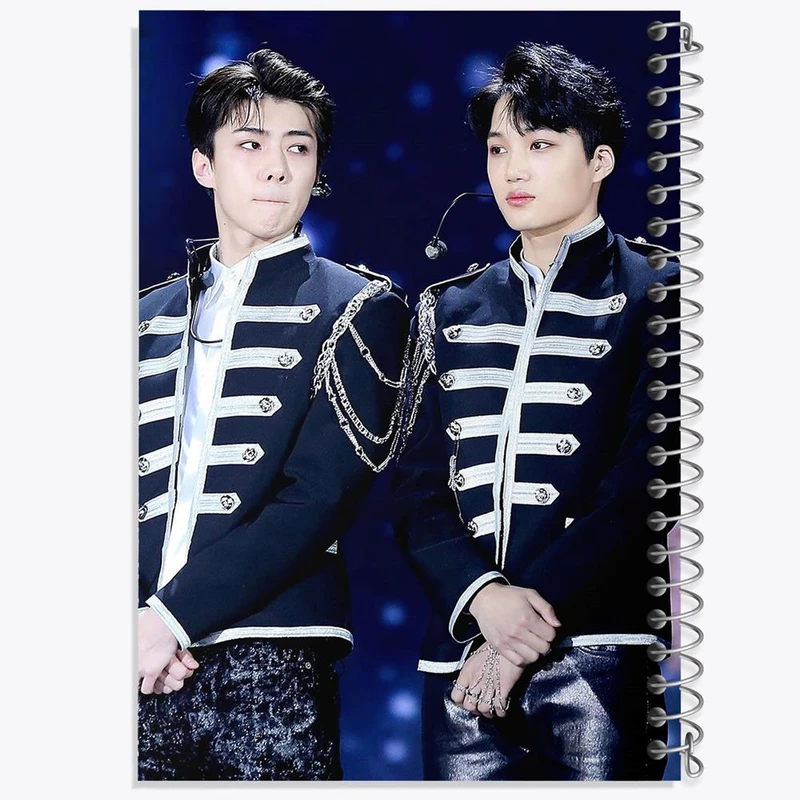 دفتر لیست خرید 50 برگ خندالو طرح گروه اکسو EXO کد 13573