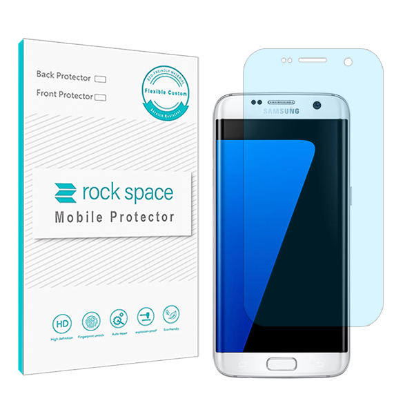 محافظ صفحه نمایش آنتی بلو راک اسپیس مدل HyBLU مناسب برای گوشی موبایل سامسونگ Galaxy S7 EDGE