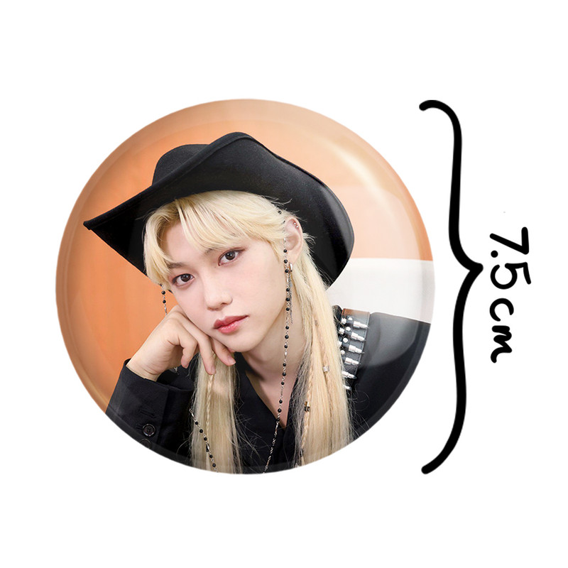 آینه جیبی خندالو طرح فلیکس گروه استری کیدز Stary Kids مدل تاشو کد 16871