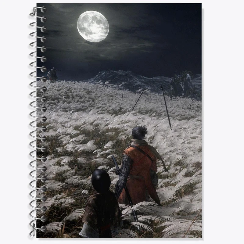 دفتر زبان 50 برگ خندالو مدل سه خط طرح وولف کورو گنچیرو سیکرو کد 30548