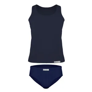  ست شورت و زیرپوش مردانه برهان تن پوش مدل 001-ka 