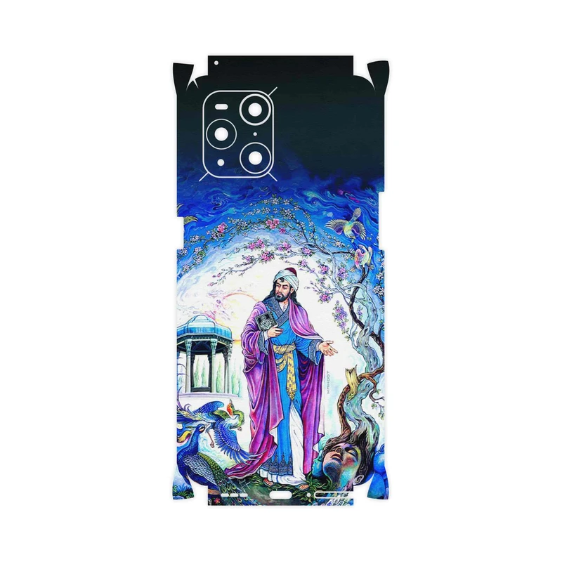 برچسب پوششی ماهوت مدل Hafiz-FullSkin مناسب برای گوشی موبایل اپو Find X3 Pro