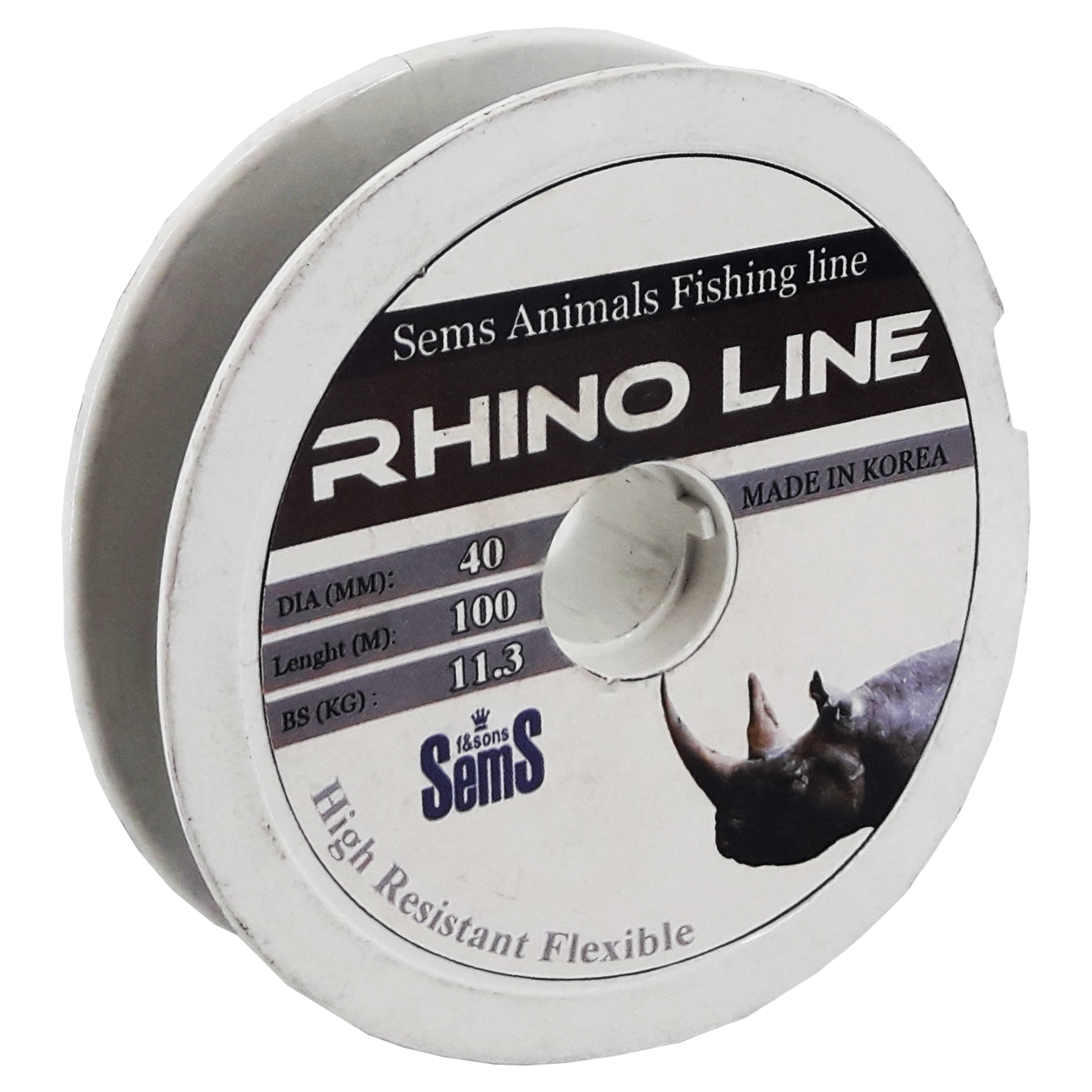 نخ ماهیگیری سمس مدل RHINO Line سایز 0.50 میلی متر