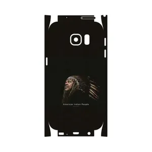 MAHOOT Portrait of an Indian Man-FullSkin Cover Sticker for Samsung Galaxy S7