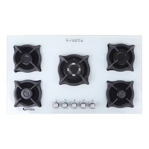 اجاق گاز صفحه‌ای پنج شعله سانترال مدل 517H15