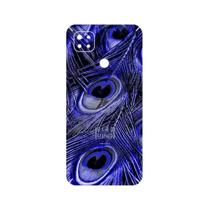 MAHOOT Purple Feather Cover Sticker for Xiaomi Redmi 9C NFC