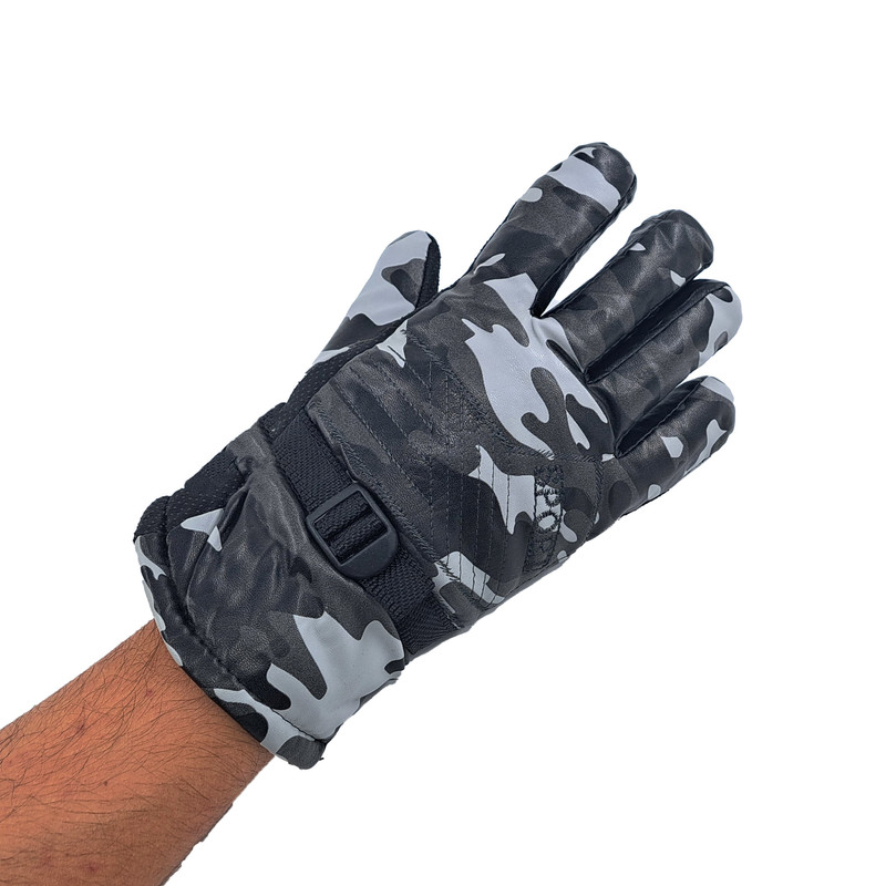 دستکش موتورسواری مدل SPORT-ORIB طرح چریکی کد 1019