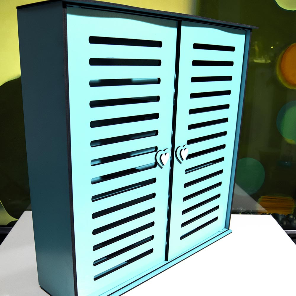 شلف رومیزی مدل کرکره ای