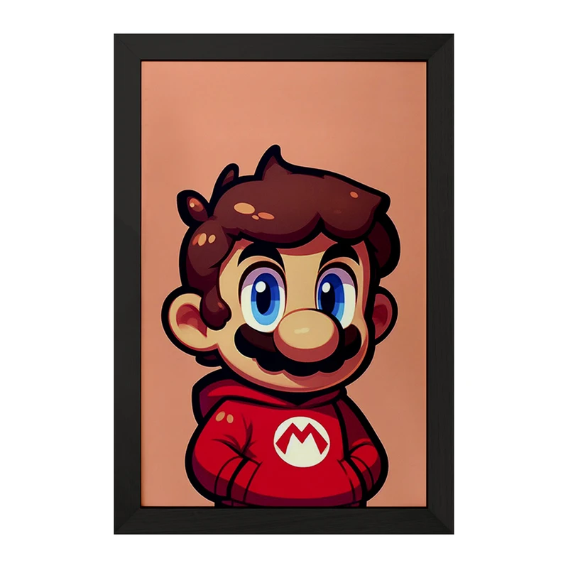 تابلو خندالو مدل سوپرماریو (Super Mario) کد F961