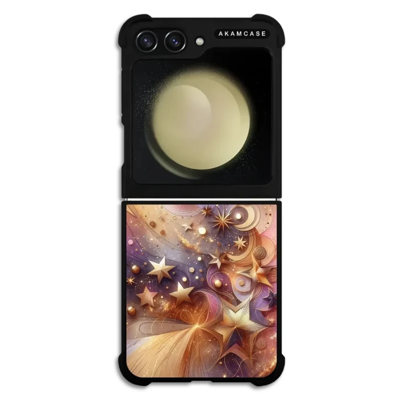 کاور آکام مدل AMC-WSGZFLIP5-STARS-7 مناسب برای گوشی موبایل سامسونگ Galaxy Z Flip 5