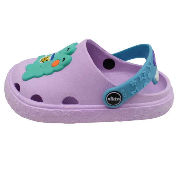 دمپایی بچگانه نیکتا مدل کراکس داینو کد 1440-PE