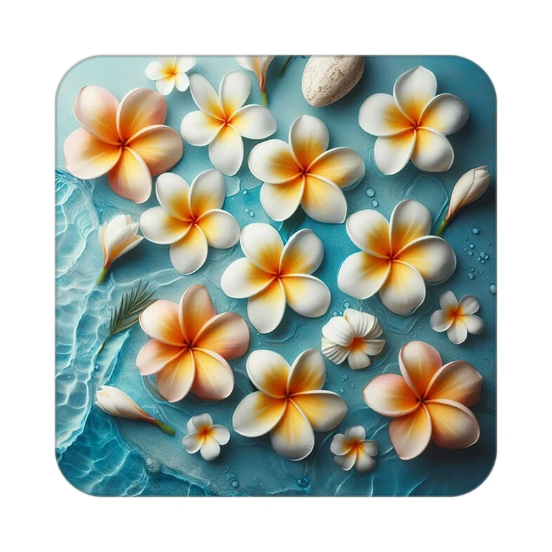 زیر لیوانی کاکتی طرح گل مدل mp18477