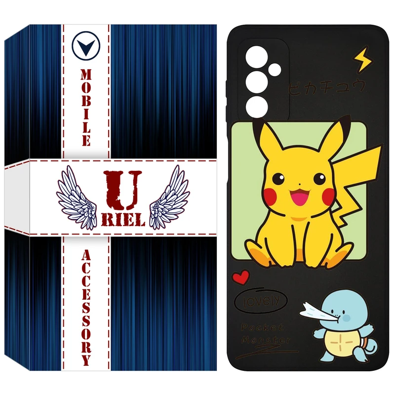 کاور یوریل مدل KSH کد 28 طرح پوکمون مناسب برای گوشی موبایل سامسونگ Galaxy M52 5G