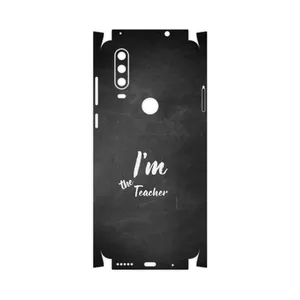 MAHOOT Teacher-FullSkin Cover Sticker for Motorola One Action