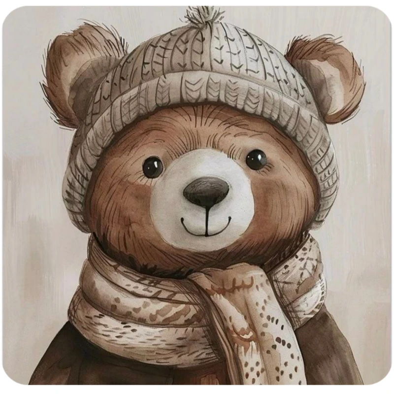 کاشی مدل خرس پدر 