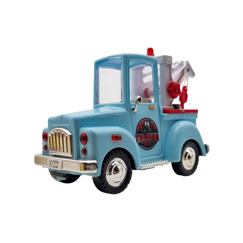 ماشین بازی مدل یدک کش فورد طرح کارتونی کد 011