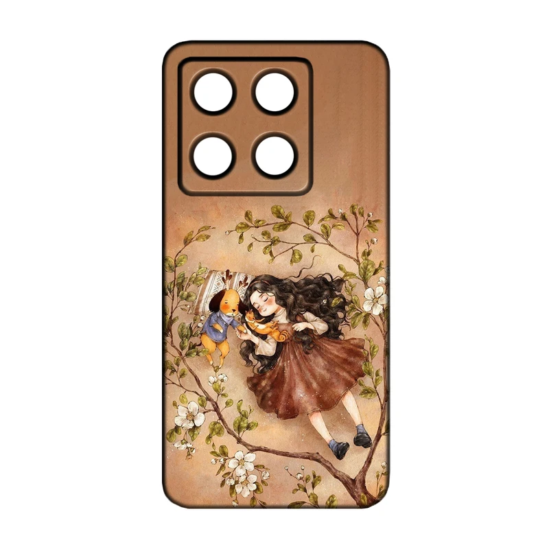 کاور طرح دخترانه کد 238 مناسب برای گوشی موبایل شیائومی 14T