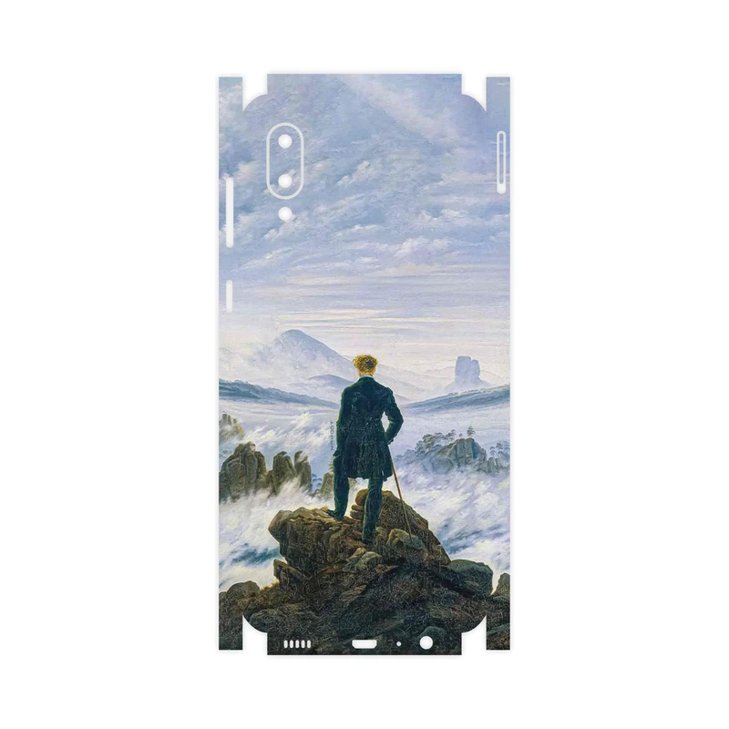 برچسب پوششی ماهوت مدل Wanderer above the Sea of Fog-FullSkin مناسب برای گوشی موبایل سامسونگ Galaxy A02