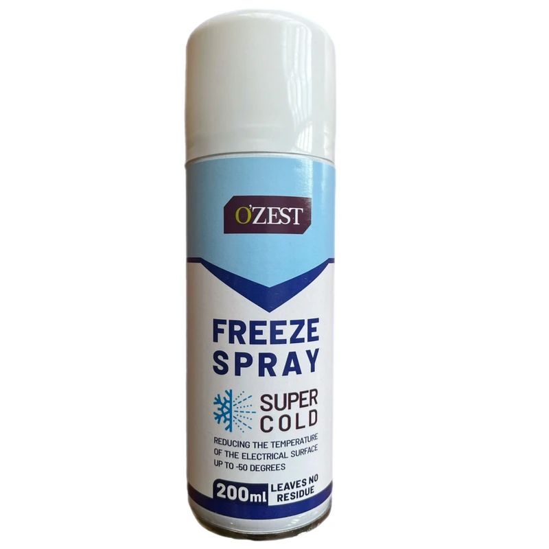 اسپری تمیز کننده خشک و فریز اوزست مدل Super Cold حجم 200 میلی لیتر