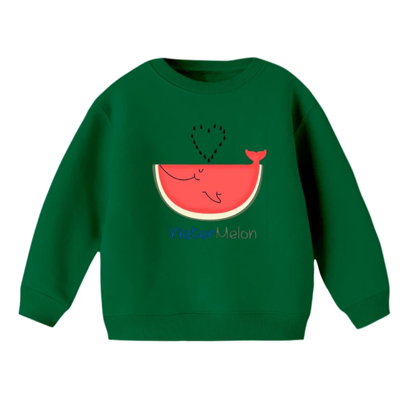 سویشرت بچگانه مدل نهنگ و هندوانه یلدایی