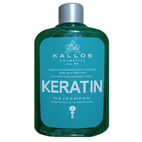 شامپو تقویت کننده مو کالوس مدل Keratin حجم 1000 میلی لیتر