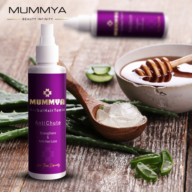 تونیک تقویت کننده و ضد ریزش مو مومیا مدل 10 گیاه حجم 150 میلی لیتر