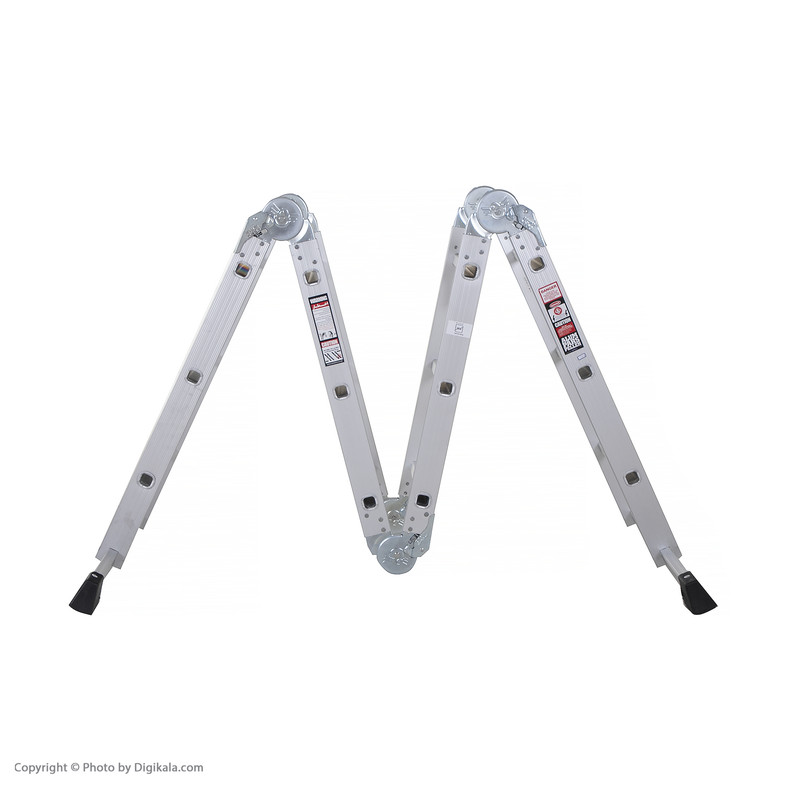 نردبان 12 پله آلوم پارس پله مدل هارمونی