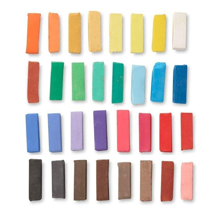 پاستل گچی 32 رنگ ریوز کد 250