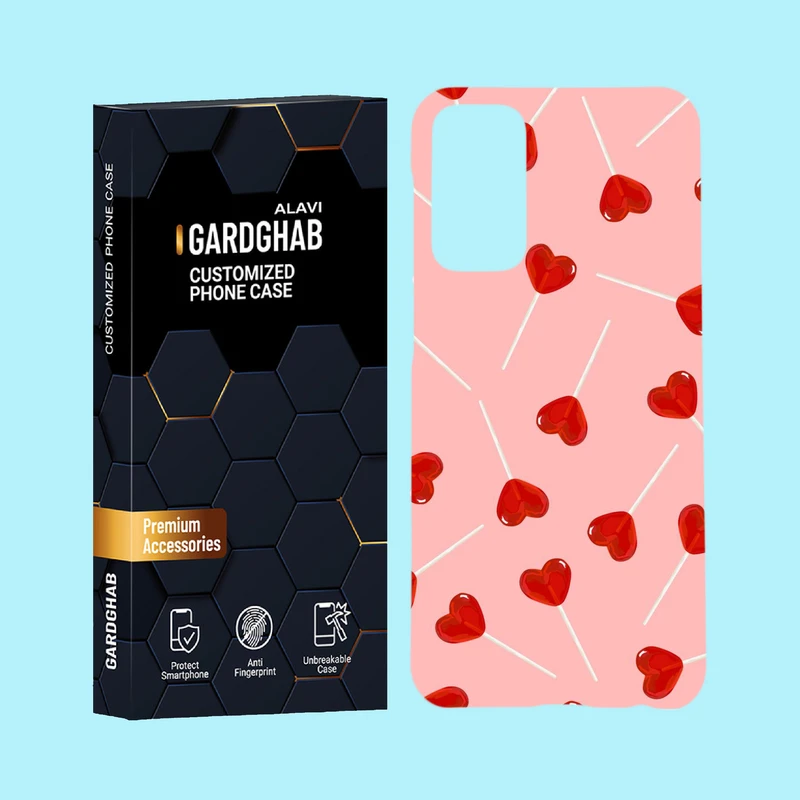 کاور گارد قاب علوی مدل عاشقانه مناسب برای گوشی موبایل سامسونگ Galaxy F13 4G / M13 4G