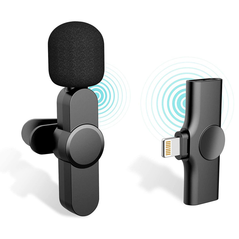 میکروفن یقه ای مدل Wireless Lightning
