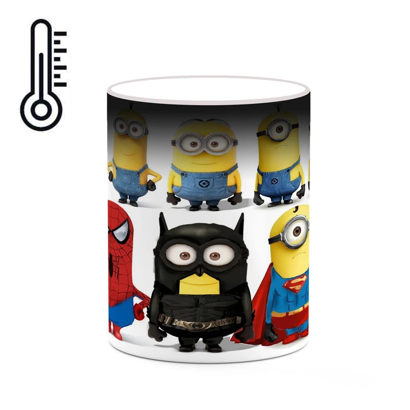 ماگ حرارتی کاکتی طرح minion مینیون مدل mgh42807