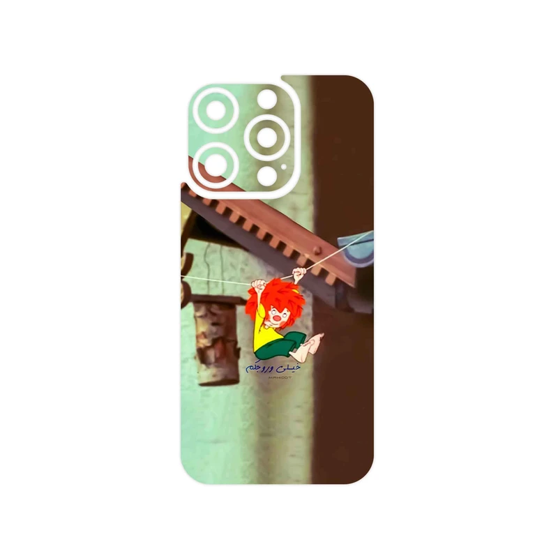 برچسب پوششی ماهوت مدل Meister Eder und sein Pumuckl مناسب برای گوشی موبایل اپل iPhone 15 Pro