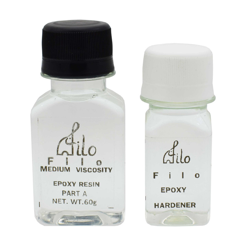 رزین اپوکسی فیلو مدل Medium V حجم 90 میلی لیتر به همراه هاردنر رزین اپوکسی فیلو مدل Medium V حجم 90 میلی لیتر به همراه هاردنر