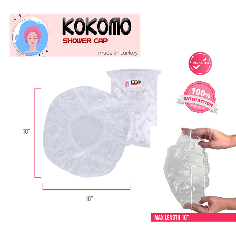 کلاه رنگ مو مدل kokomo - 01 بسته 12 عددی