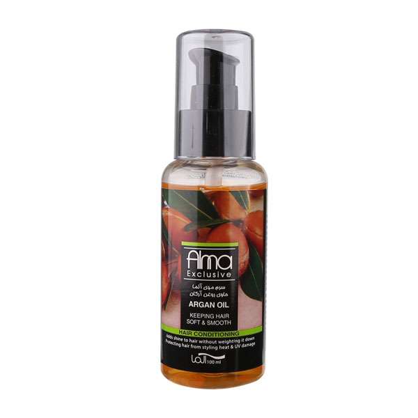 سرم مو آلما مدل Argan حجم 100 میلی لیتر سرم مو آلما مدل Argan حجم 100 میلی لیتر