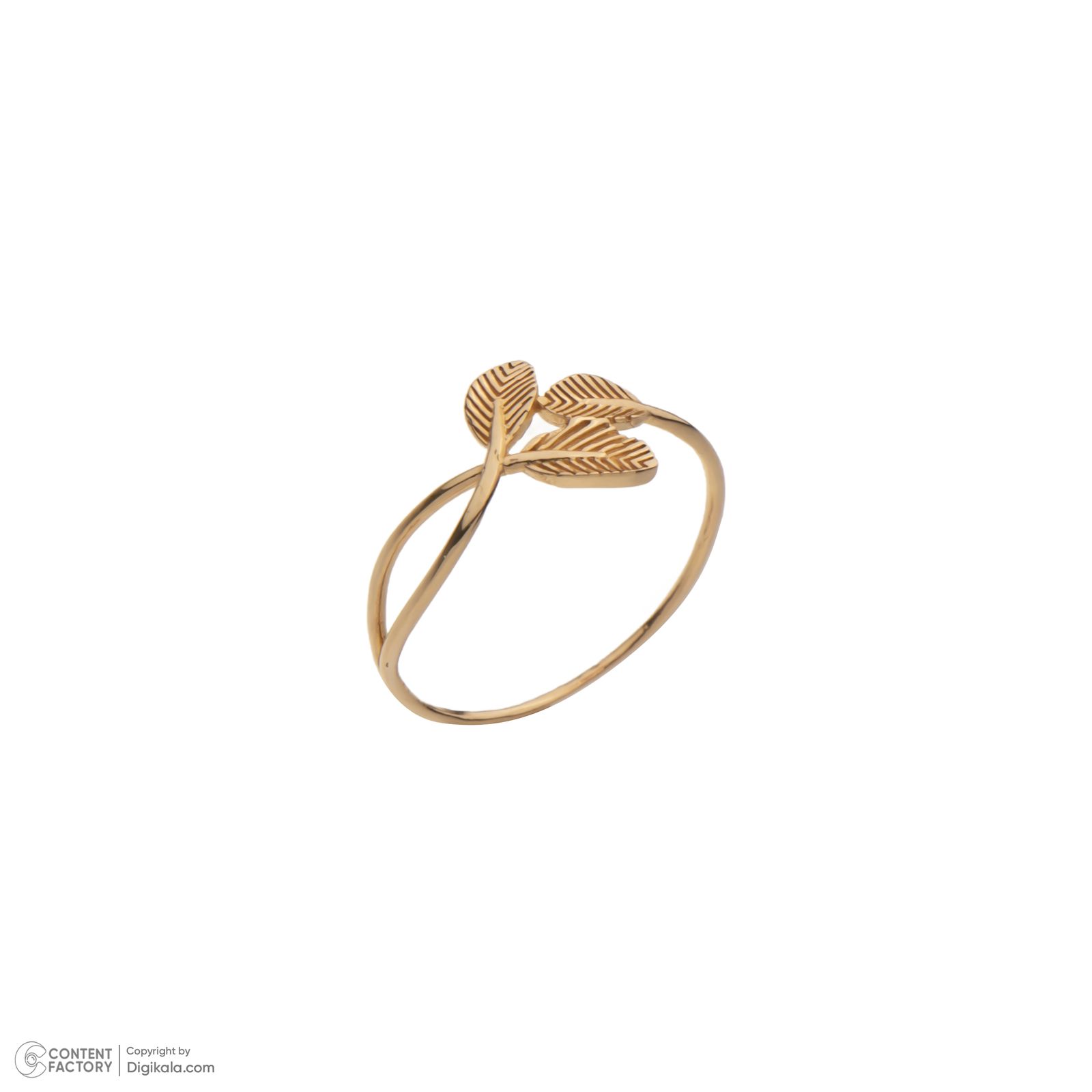 انگشتر طلا 18 عیار زنانه گلدم مدل R-3070015 -  - 4