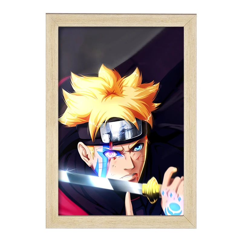 تابلو خندالو مدل بوروتو اوزوماکی انیمه بوروتو Boruto  کد 15739