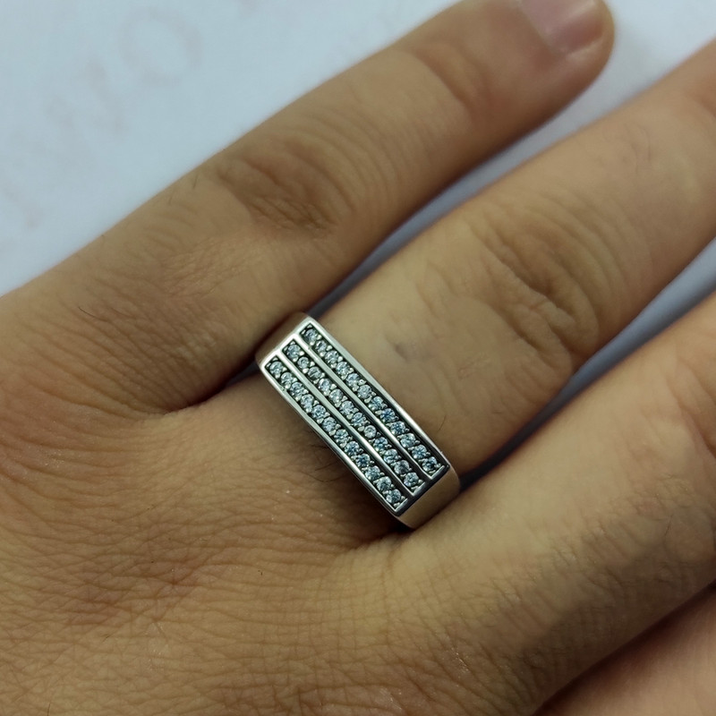 انگشتر نقره زنانه سلین کالا مدل حلقه MPS-11 انگشتر نقره زنانه سلین کالا مدل حلقه MPS-11