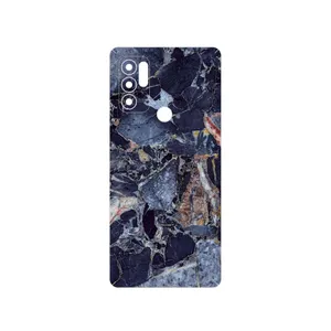 MAHOOT Broken black marble Cover Sticker for Motorola Moto G60S