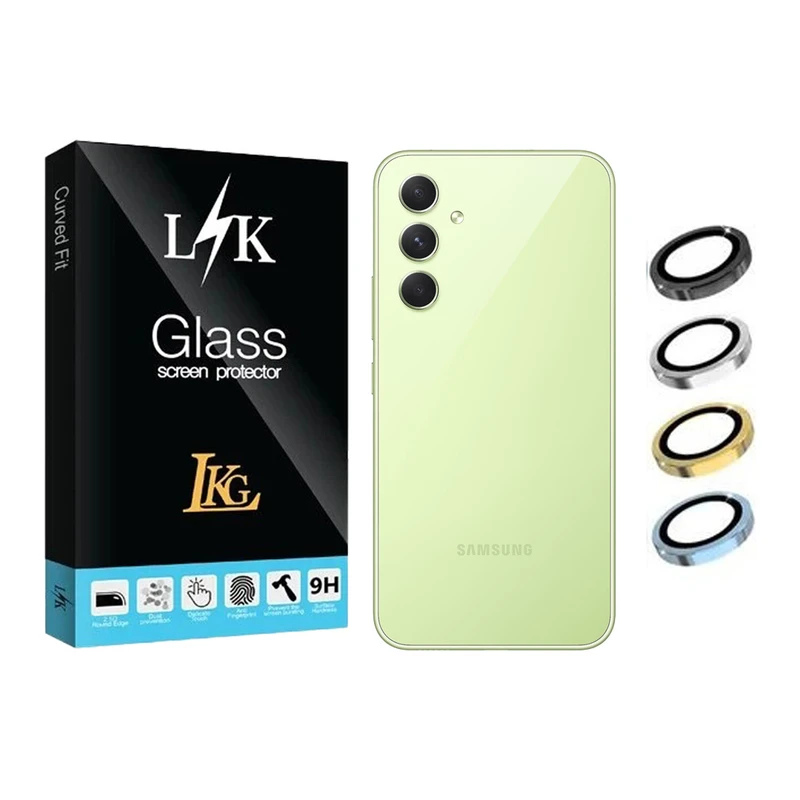 محافظ لنز گوشی ال کا جی مدل LKK Ringi مناسب برای گوشی موبایل سامسونگGalaxy  A54